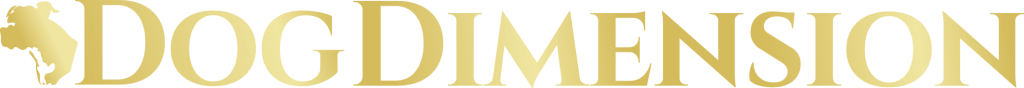 Dog Dimension Logo Goud verloop